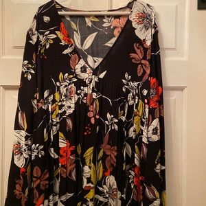 Free People Bella V Neck Blouse